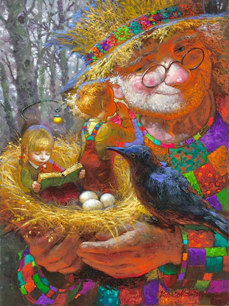 Художники сказочных картин. Виктор Низовцев (Victor Nizovtsev). Живопись Виктора Низовцева. Живопись - Виктор Низовцев. Виктор Низовцев иллюстрации.